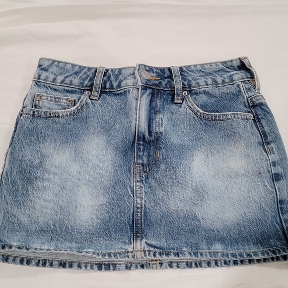 Pacific Sunwear Dresses & Skirts - Pacific Sunwear Light Blue Denim Mini Skirt